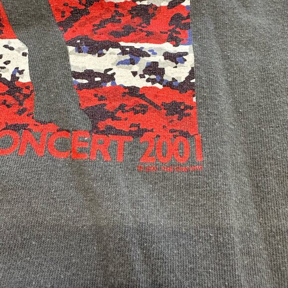 Vintage 2001 Gildan Gray Mens XL Crewneck Neil Diamond Concert Tour T-shirt Tee - Picture 10 of 10